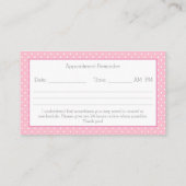 Cute African American Nail Tech Visitekaartje (Achterkant)