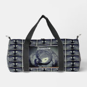 Cute African Gray Parrot, gepersonaliseerd Plunjezak (Voorkant)