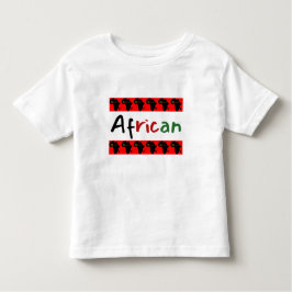 Cute African Theme Kinder Shirts