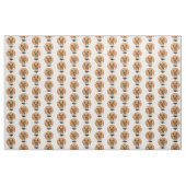 Cute African Wild Dog Stof (Yard (91,4 cm))