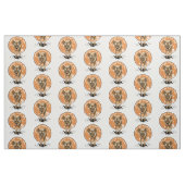 Cute African Wild Dog Stof (Fat Quarter)