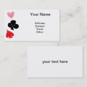 Cute-afspeelkaartsystemen Visitekaartje (Voorkant / Achterkant)