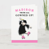 Cute Afstuderen Kaart (Voorkant)