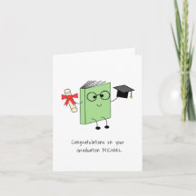 Cute Afstuderen Kaart