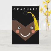 Cute Afstuderen Kaart (Gele Bloem)