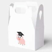 Cute Afstuderen Pig Bedankdoosjes (Geopend)