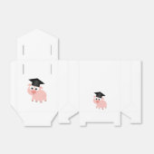 Cute Afstuderen Pig Bedankdoosjes (Uitgevouwen)