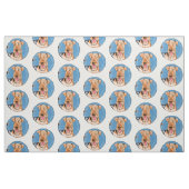 Cute Airedale hond Stof (Fat Quarter)
