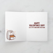 Cute Airfryer Valentijnsdag kaart (Binnen)