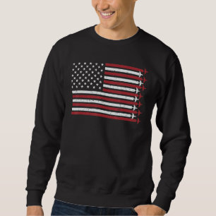 Cute Airplane Pilot Art for Men Women Aviation 4th Trui