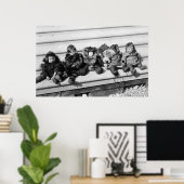 Cute Alaska Children, 1908 Poster (Thuiskantoor)
