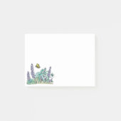 Cute Alaska Lupin Wildflower Post Post-it® Notes (Voorkant)