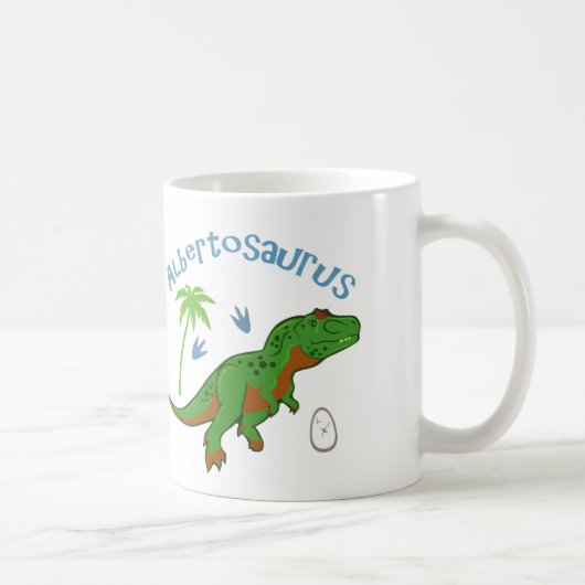 Cute Albertosaurus Koffiemok (Rechts)