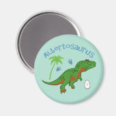 Cute Albertosaurus Magneet (Voorkant / Achterkant)