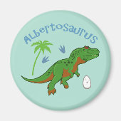 Cute Albertosaurus Magneet (Voorkant)