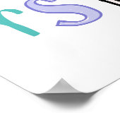 Cute alfabet coole typografie poster (Hoek)