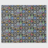 Cute Alien Cadeaupapier (Vlak)