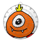 Cute Alien Dartbord (Voorkant)