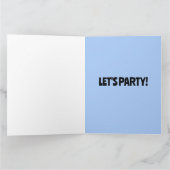 CUTE ALIEN FUNNY BIRTHDAY-WENSKAARTEN KAART (Binnen)