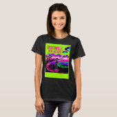 Cute Alien in Area 51 UFOs T-shirt (Voorkant volledig)