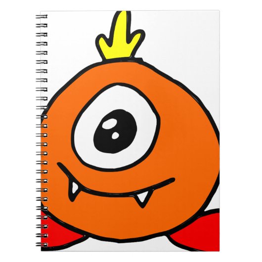 Cute Alien Notitieboek (Voorkant)