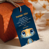 Cute Alien Outer Space UFO 1st Birthday Thank You Cadeaulabel