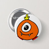 Cute Alien Ronde Button 5,7 Cm (Voorkant /achterkant)