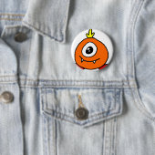 Cute Alien Ronde Button 5,7 Cm (In situ)