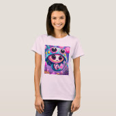 Cute Alien T-shirt (Voorkant volledig)