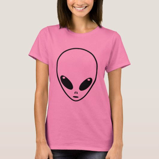 Cute Alien Tie Dye T-Shirt (Voorkant)