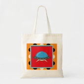 Cute Alien UFO Space Ship Unieke Kinder cadeaus Tote Bag (Voorkant)