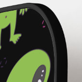 Cute Alien UFO UAP Pickleball Paddle (Links Detail)