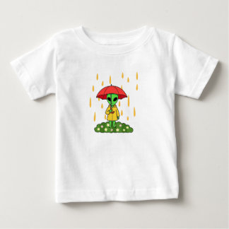 Cute Alien With Umbrella Kawaii Space Character