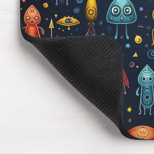 Cute Aliens Muismat (Hoek)