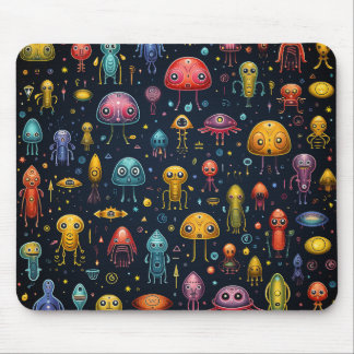 Cute Aliens Muismat