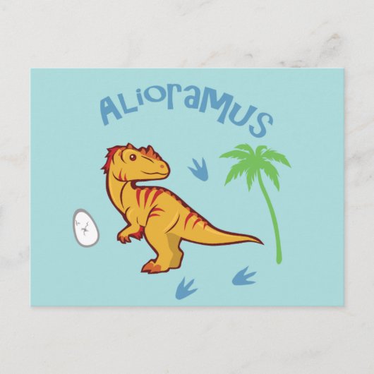 Cute Alioramus Briefkaart (Voorkant)