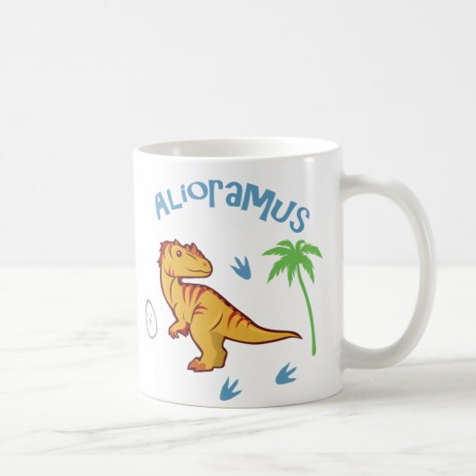 Cute Alioramus Koffiemok (Rechts)