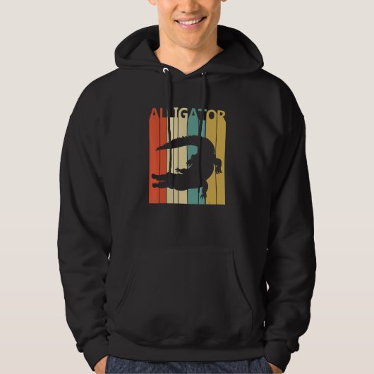 Cute Alligator Animal Hoodie (Voorkant)