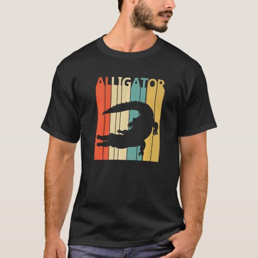 Cute Alligator Animal T-shirt (Voorkant)