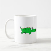 Cute Alligator Coffee Mok (Links)
