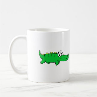 Cute Alligator Coffee Mok