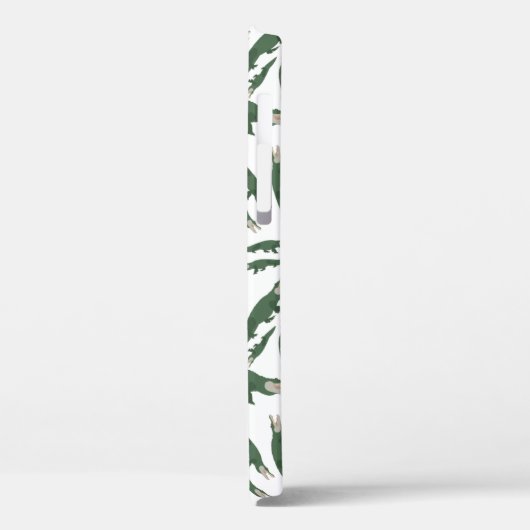 Cute Alligator Crocodile Pattern Case-Mate iPhone Case (Achterkant / Links)
