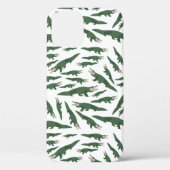 Cute Alligator Crocodile Pattern Case-Mate iPhone Case (Achterkant)