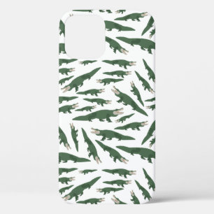 Cute Alligator Crocodile Pattern Case-Mate iPhone Case
