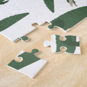 Cute Alligator Crocodile Pattern Legpuzzel (Zijkant)