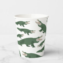 Cute Alligator Crocodile Pattern