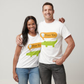 Cute Alligator Floss Dental Hygiene T-shirt (Unisex)