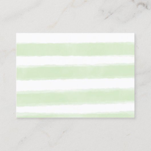 Cute Alligator Hibiscus Books for Baby Enclosure Visitekaartje (Achterkant)