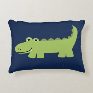 Cute Alligator Kinder Decoratief Kussen