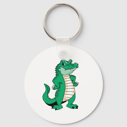 Cute Alligator Sleutelhanger (Voorkant)